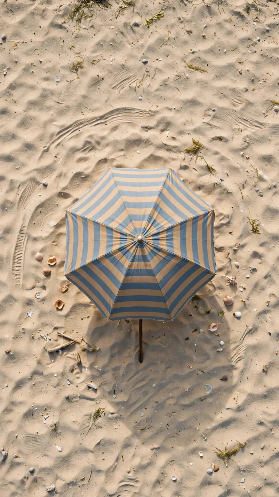 17 Stunning Wallpaper Backgrounds Summer Ideas 4 Beach umbrella and sand top-down view