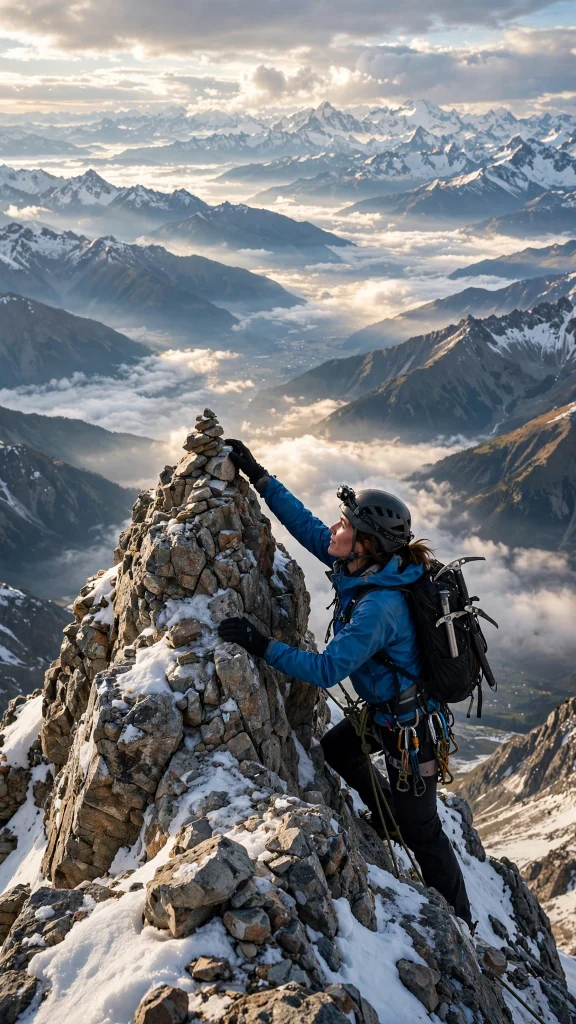 Motivational Wallpaper: 17 Inspiring Designs 7 mountain climber reaching summit motivational wallpaper