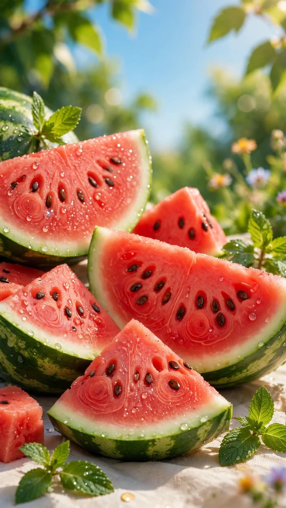 17 Best Wallpapers Summer to Try Right Now 9 watermelon slices summer wallpaper
