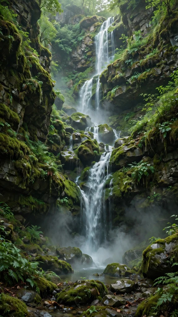 17 Best wallpaper aesthetic laptop hd 1080p Wallpapers 2 Waterfall cascading through a lush green canyon