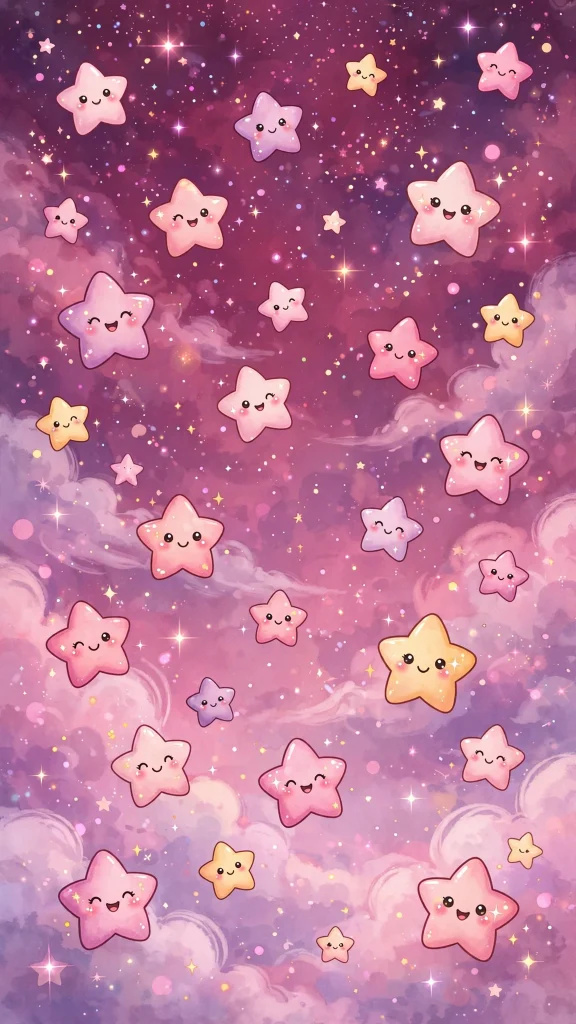 Kawaii Wallpaper: 17 Cute Designs for Your Phone 9 cotton candy clouds floating balloons kawaii wallpaper