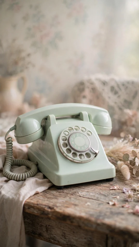Wallpaper Backgrounds Aesthetic Vintage: 17 Retro Picks 6 Retro pastel rotary telephone wallpaper backgrounds aesthetic vintage
