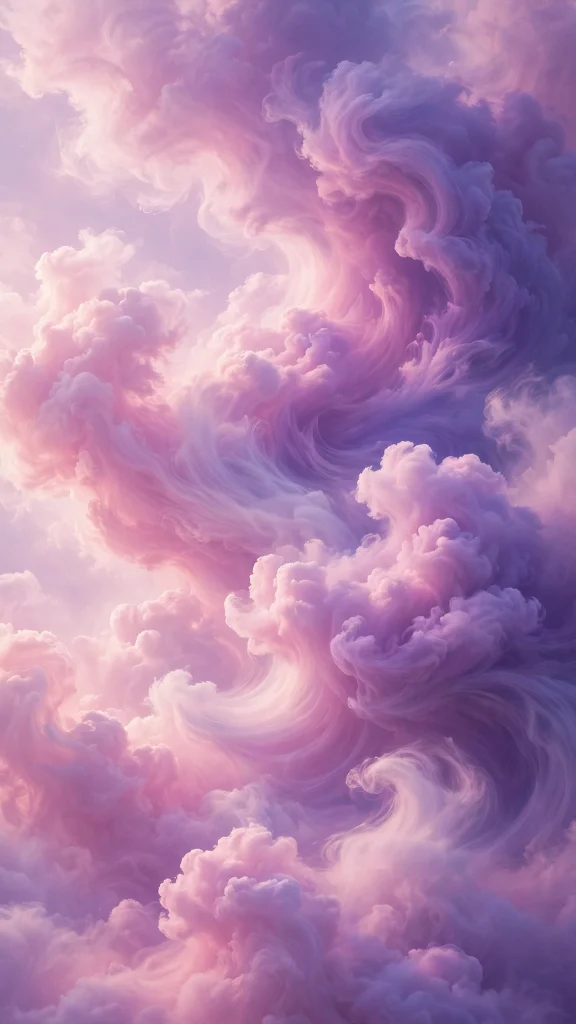 17 Free wallpapers for ios 26 to Download Now 10 Fluffy abstract clouds in pink and violet