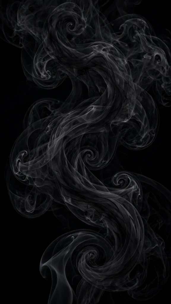 black smoke swirling black wallpaper iphone