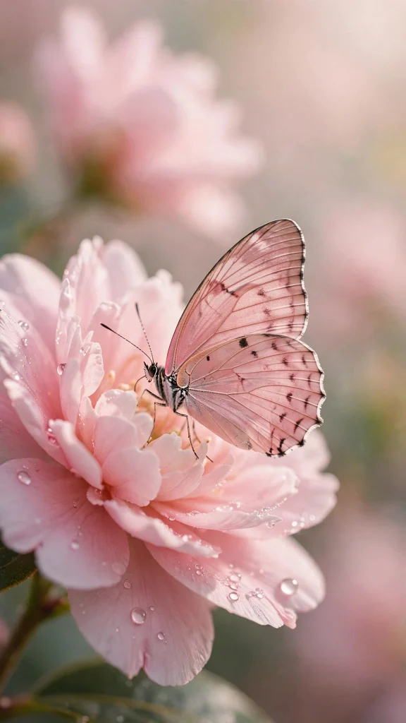 Pink Wallpaper Aesthetic: 17 Pretty Designs 11 bright pink flowers against dark pink wallpaper aesthetic