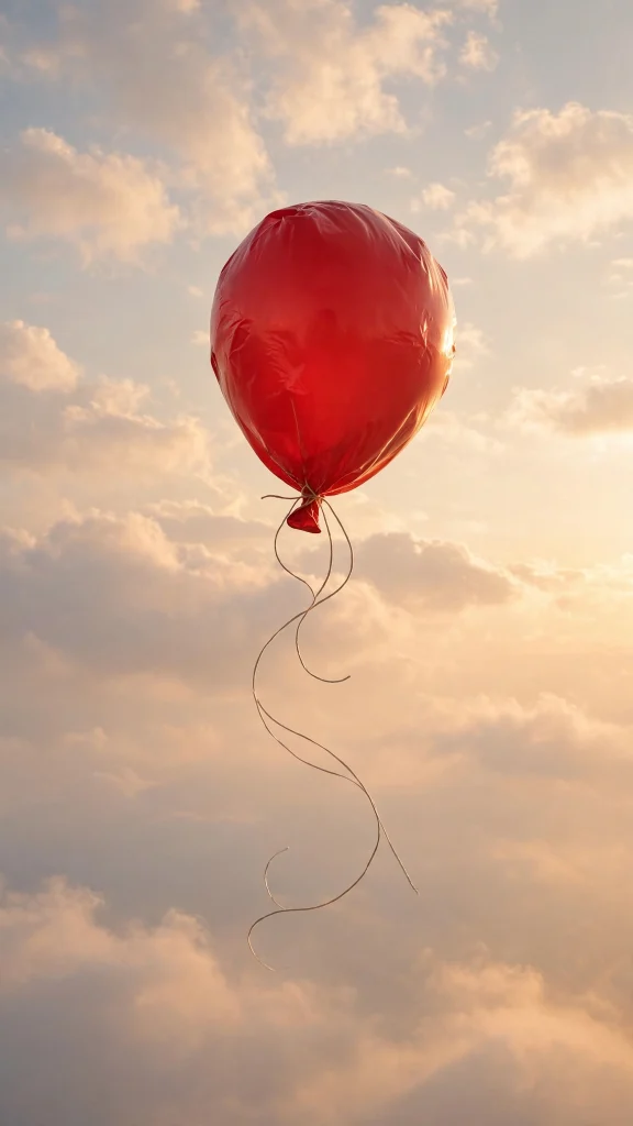 17 Bold wallpaper iphone red Ideas 15 Red balloon floating in the sky, wallpaper iphone red