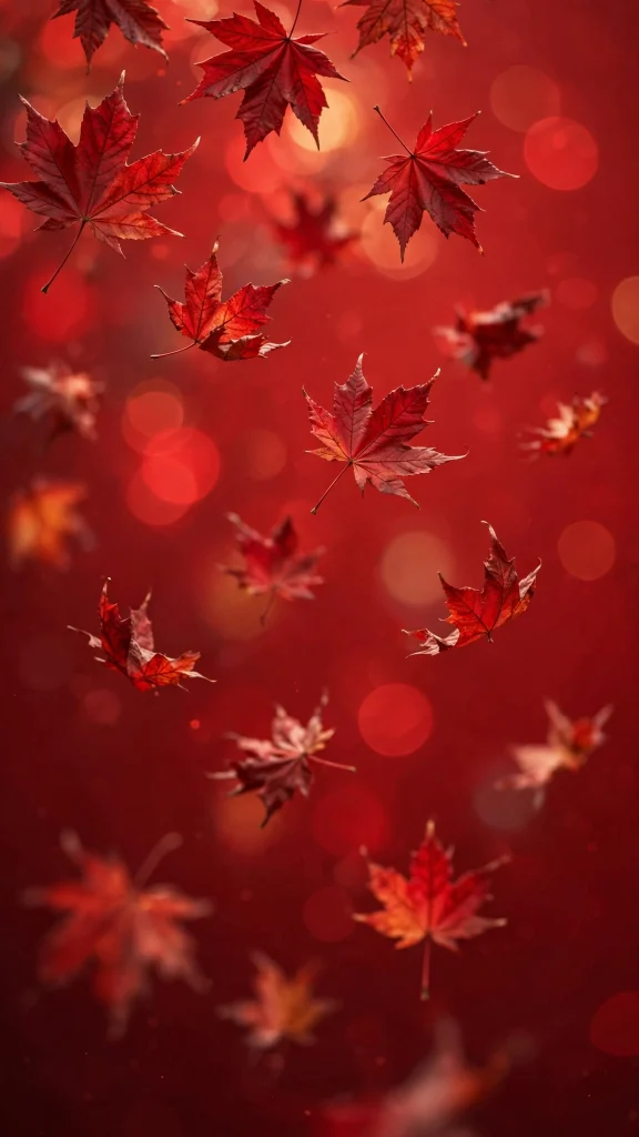 17 wallpaper backgrounds red Designs You'll Love 9 red maple leaves falling wallpaper backgrounds red autumn background