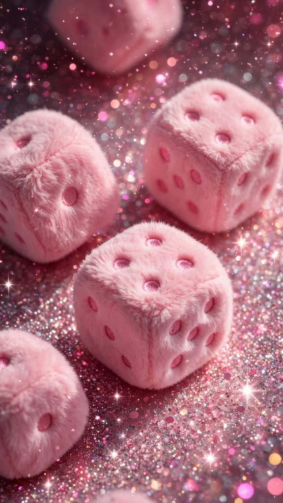 17 wallpaper iphone y2k Aesthetic Wallpapers 13 Fuzzy pink dice wallpaper iphone y2k on sparkly background