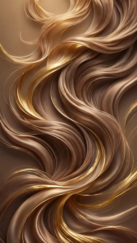 17 Cozy Wallpaper iPhone Brown Designs You'll Love 15 Silky hazelnut wave abstract wallpaper iphone brown