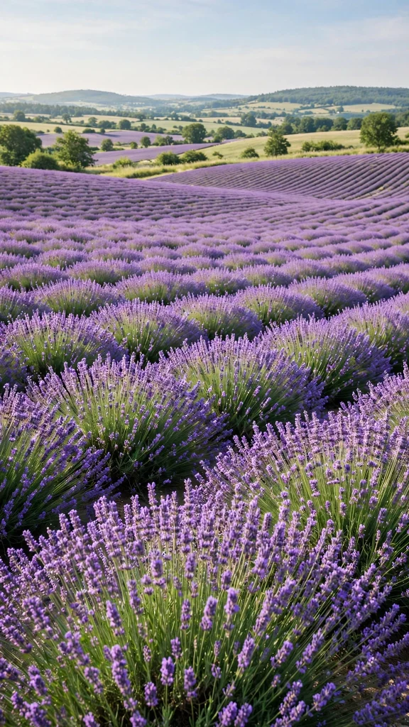 17 Stunning Wallpaper Backgrounds Summer Ideas 11 Lavender field in full summer bloom