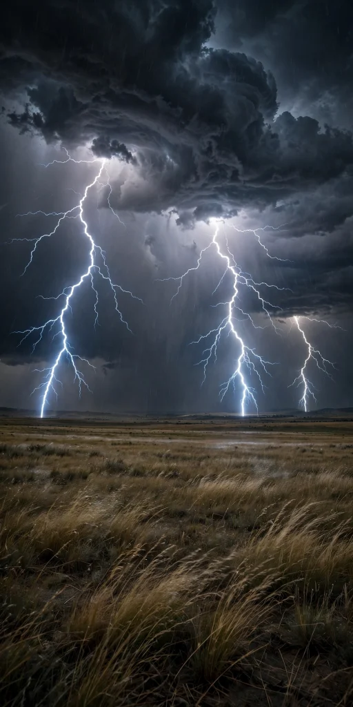 17 Best Wallpaper Backgrounds 4K for Your Screen 8 Lightning storm rolling over open plains