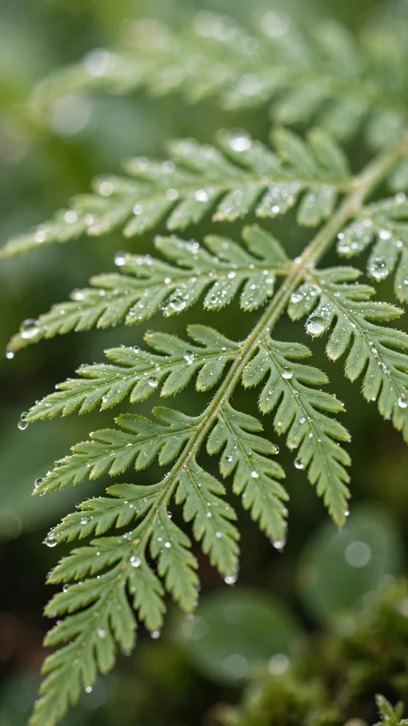 17 Fresh wallpaper iphone green Ideas You'll Love 7 Macro of a green fern leaf with morning dew