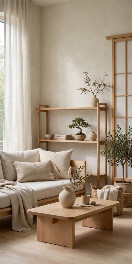 17 Best Wallpaper Aesthetic Desktop Ideas to Try 13 japandi interior aesthetic calm and minimal