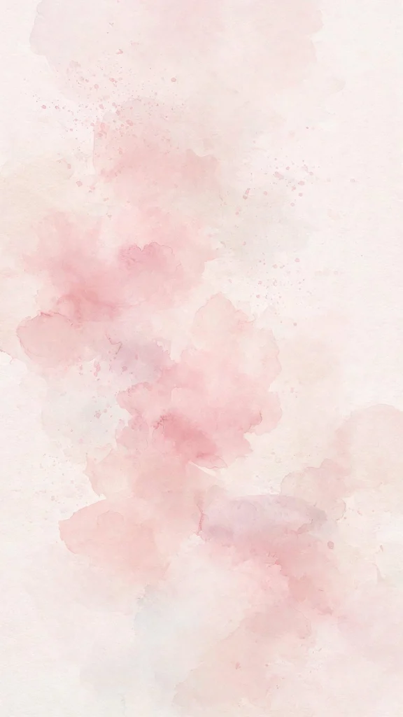 17 Wallpaper Pink Soft Aesthetic Designs You Will Love 12 Pink watercolor paint strokes on pale background, wallpaper pink soft aesthetic