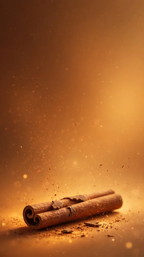 17 Cozy Wallpaper iPhone Brown Designs You'll Love 13 Cinnamon stick on warm amber gradient wallpaper iphone brown