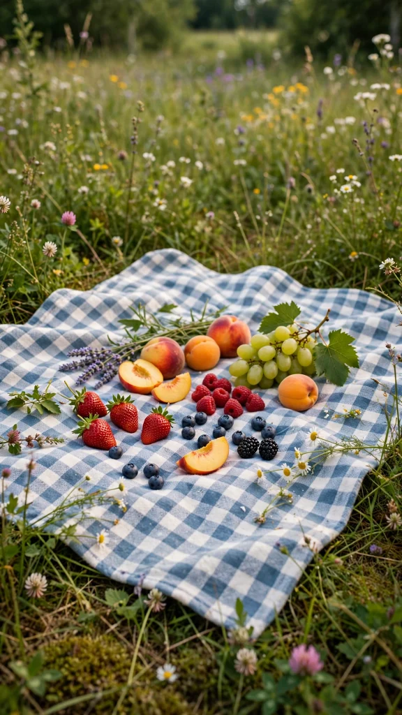 17 Stunning Wallpaper Backgrounds Summer Ideas 16 Summer picnic blanket with fruit in a meadow