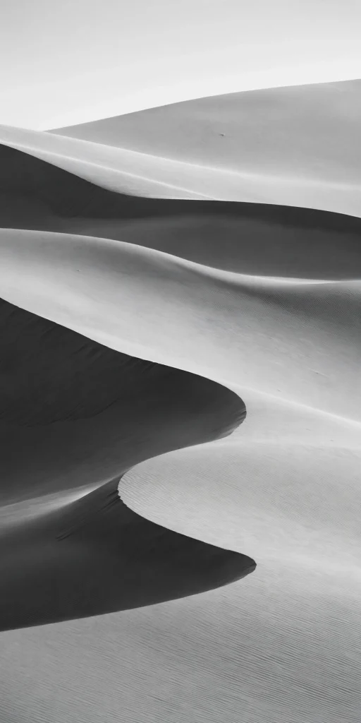 17 Stunning Wallpapers Black and White (Free HD) 8 Black and white minimal desert dunes