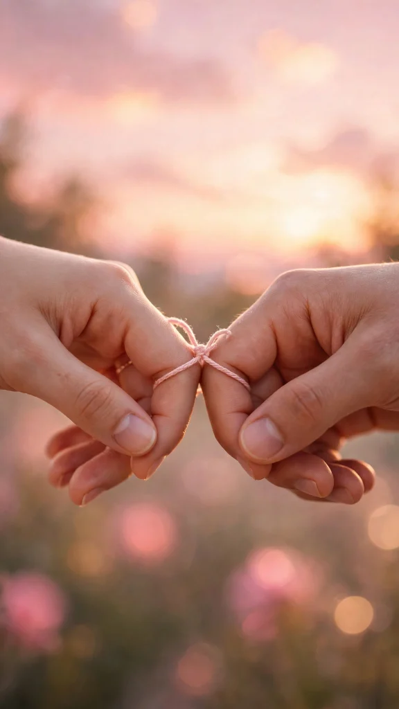 two hands pinky promise love aesthetic wallpaper