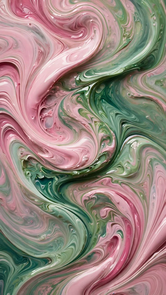 17 Fresh wallpaper pink and green for Your Phone 14 pink and green acrylic paint pour abstract