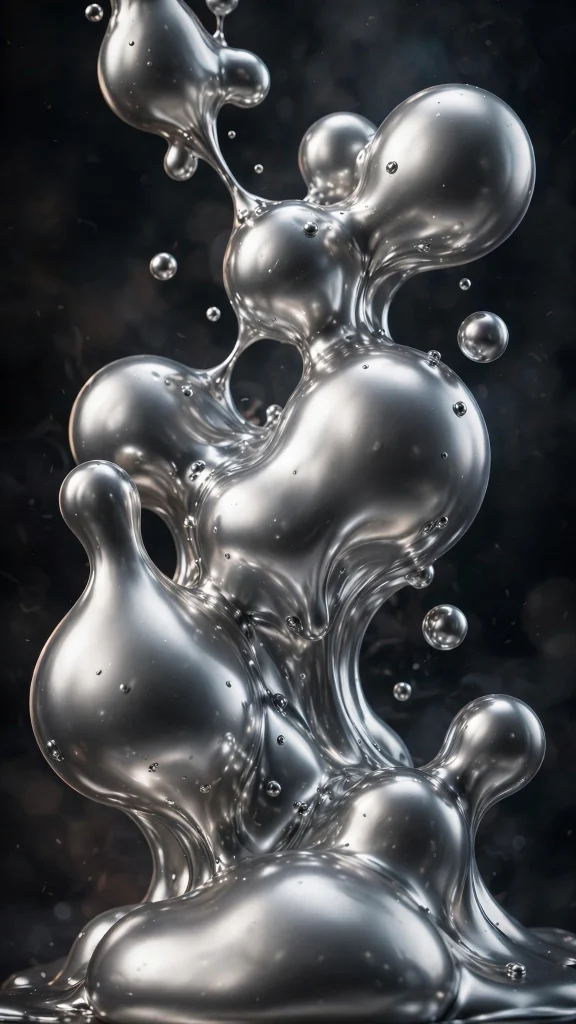 17 wallpaper iphone y2k Aesthetic Wallpapers 15 Metallic silver lava lamp wallpaper iphone y2k blobs
