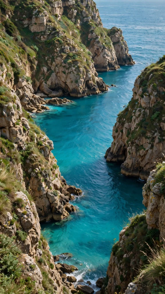 17 Stunning Wallpaper Backgrounds Summer Ideas 8 Seaside cliffs with turquoise sea below