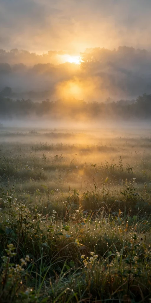 17 Best Wallpaper Backgrounds 4K for Your Screen 16 Sunrise rising over a misty field