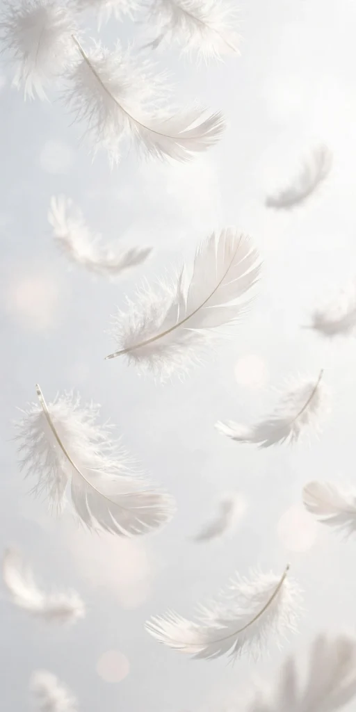 17 Beautiful Wallpaper Backgrounds White for Your Phone 14 white feathers wallpaper background