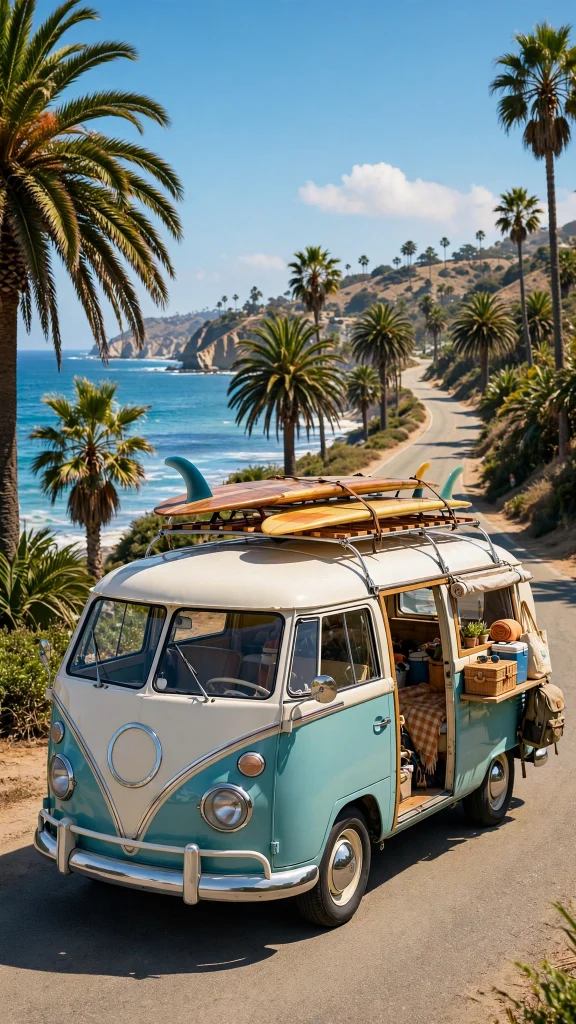 17 Best Wallpapers Summer to Try Right Now 14 road trip van summer wallpaper