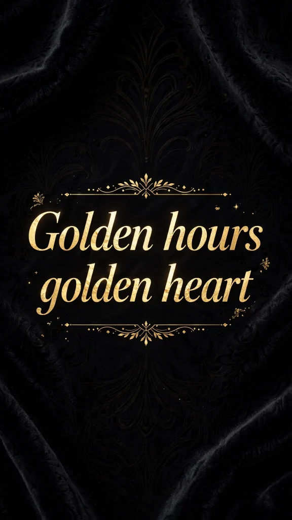 gold on black quote wallpaper backgrounds quotes golden hours golden heart