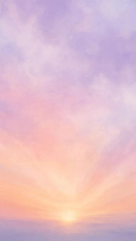 morning sunrise pastel gradient wallpaper iphone ios 26