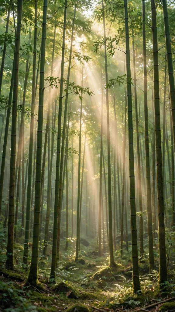 Wallpapers HD: 17 Stunning High Definition Picks 4 Bamboo forest with streaming light rays wallpapers hd