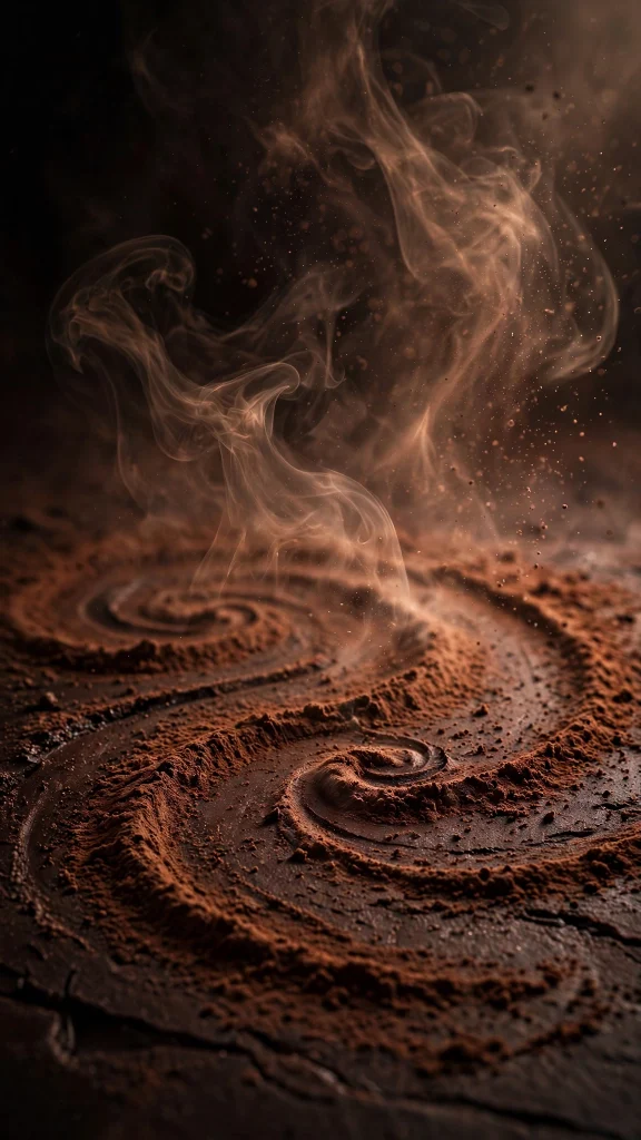 17 Cozy Wallpaper iPhone Brown Designs You'll Love 5 Cocoa powder swirl wallpaper iphone brown