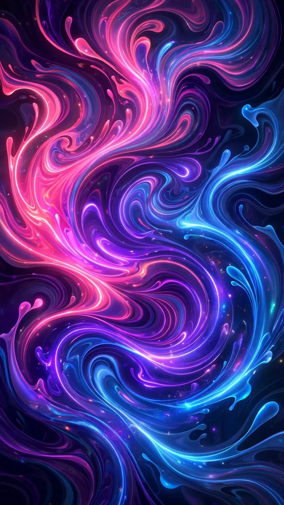 17 Best Wallpaper Backgrounds 4K for Your Screen 17 Neon abstract fluid art in bright colors