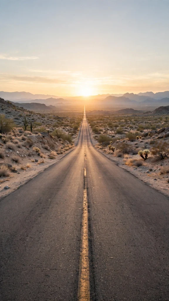 Motivational Wallpaper: 17 Inspiring Designs 8 open road through desert motivational wallpaper