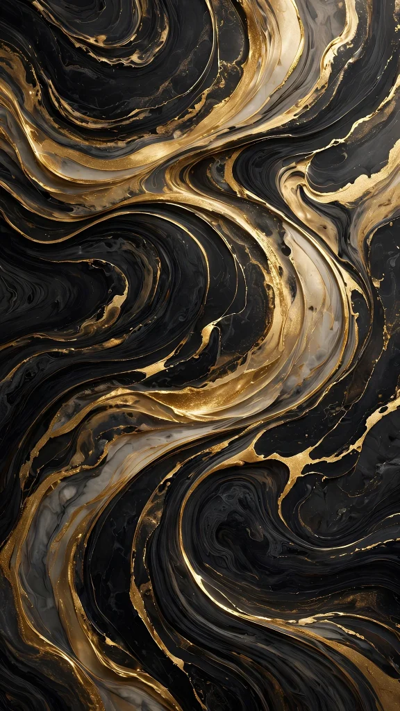 17 Best wallpaper aesthetic laptop hd 1080p Wallpapers 13 Abstract marble swirls in black and gold