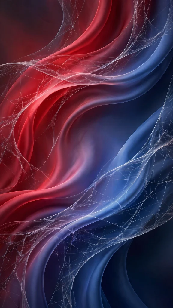 17 Wallpaper Aesthetic Spiderman Designs You'll Love 16 red and blue gradient silk waves wallpaper aesthetic spiderman
