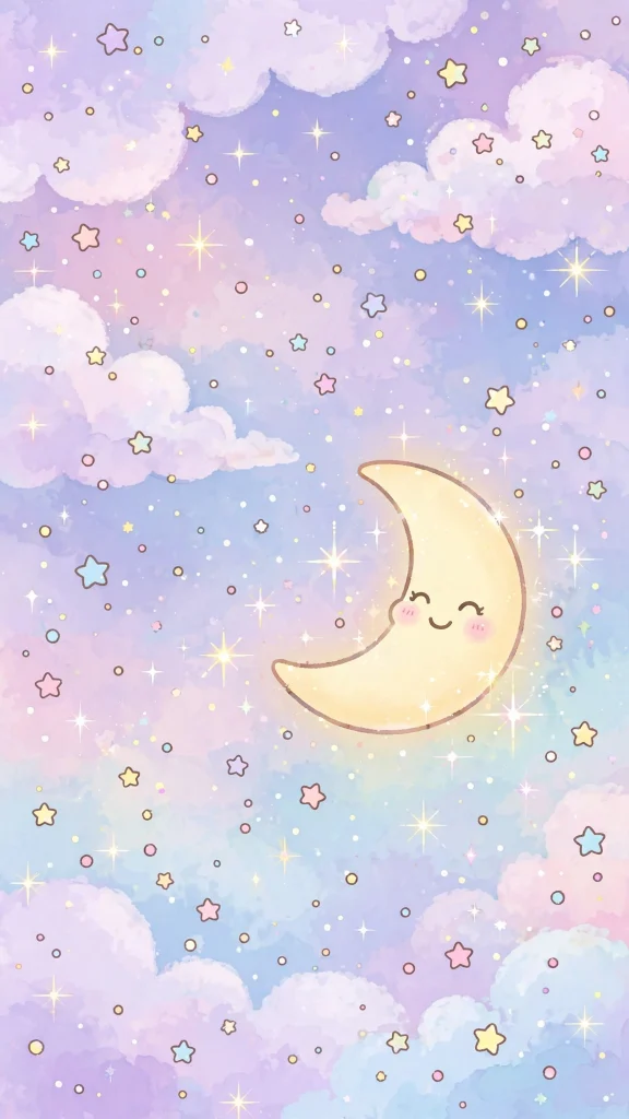 Kawaii Wallpaper: 17 Cute Designs for Your Phone 16 tiny house with hearts garden kawaii wallpaper