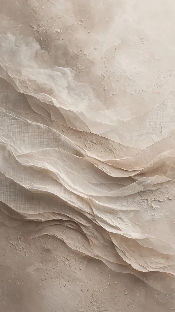 17 Wallpaper Aesthetic iPhone Homescreen Ideas 3 neutral beige tones layered texture wallpaper
