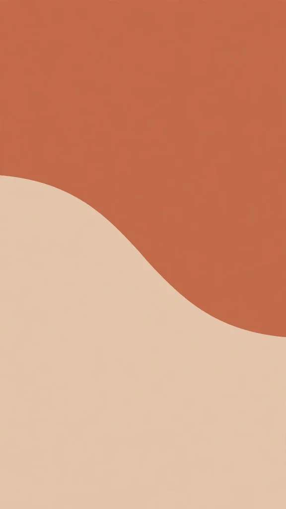 17 Wallpaper Aesthetic Home Screen Ideas for 2026 13 Terracotta and beige color blocks wallpaper aesthetic home screen