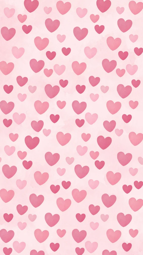 17 Cute Wallpaper Pink Estetik Ideas for Phone 16 Pink hearts pattern cute