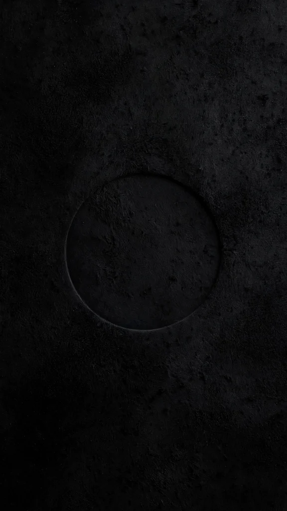 Black minimal circle design wallpaper background