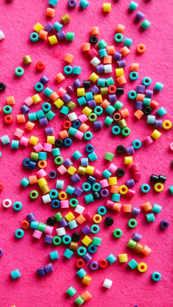 17 wallpaper iphone y2k Aesthetic Wallpapers 17 Colorful plastic beads wallpaper iphone y2k on hot pink