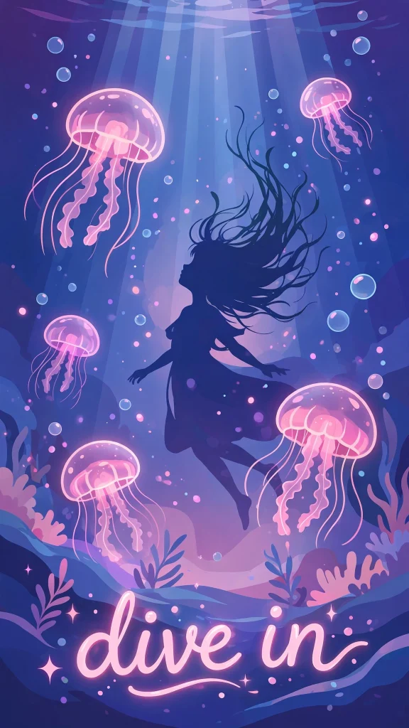 Wallpaper Aesthetic Anime: Cool & Dreamy Anime Background Ideas for Fans 10 Anime Aesthetic underwater wallpaper