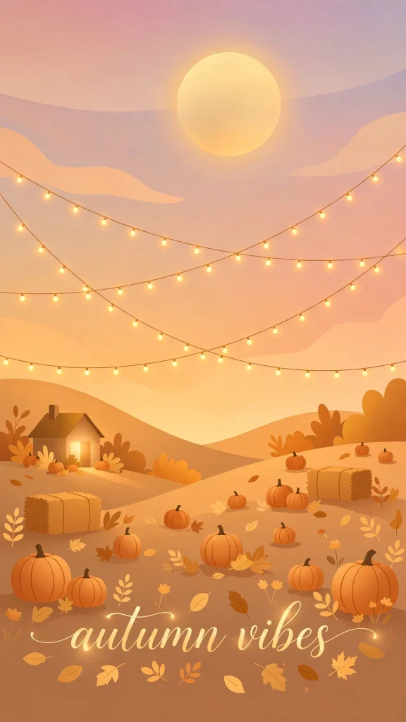 Wallpaper Aesthetic Autumn: Warm Fall Background Ideas for a Cozy Screen 3 Autumn Aesthetic pumpkin wallpaper