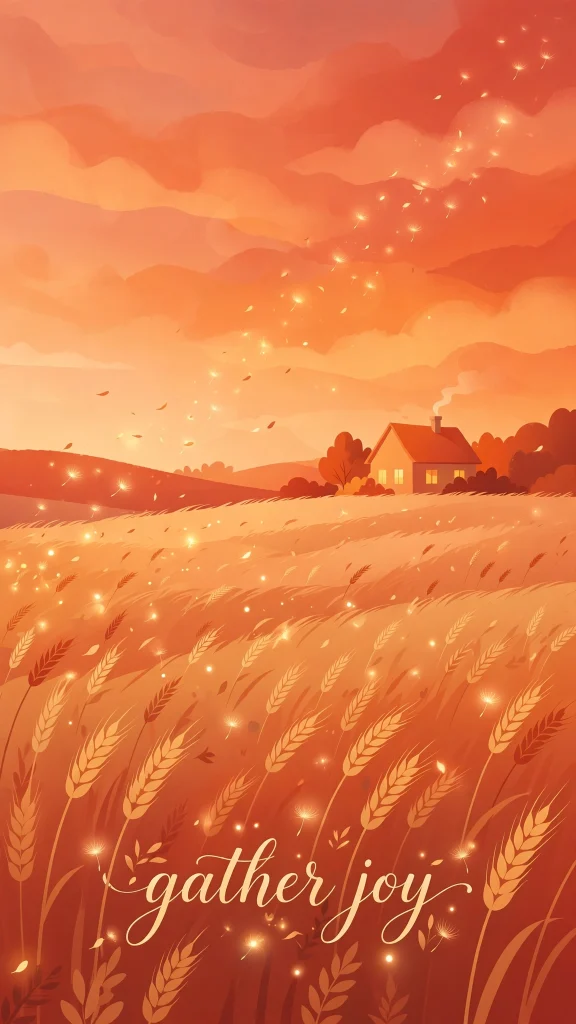 Wallpaper Aesthetic Autumn: Warm Fall Background Ideas for a Cozy Screen 7 Autumn Aesthetic harvest wallpaper