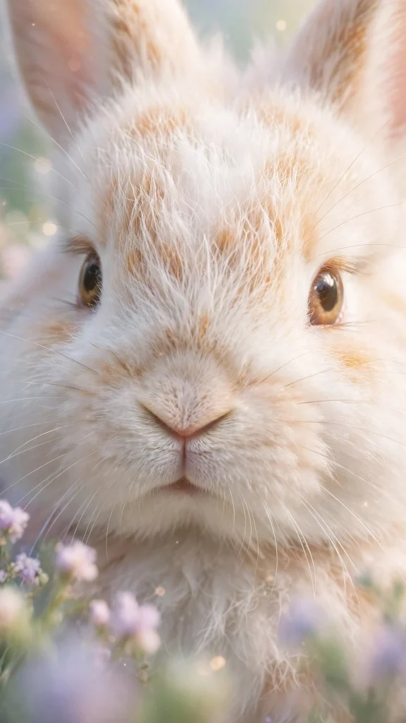 Bunny Aesthetic: 12 Adorable Bunny Wallpaper Ideas 12 Bunny aesthetic fluffy closeup wallpaper