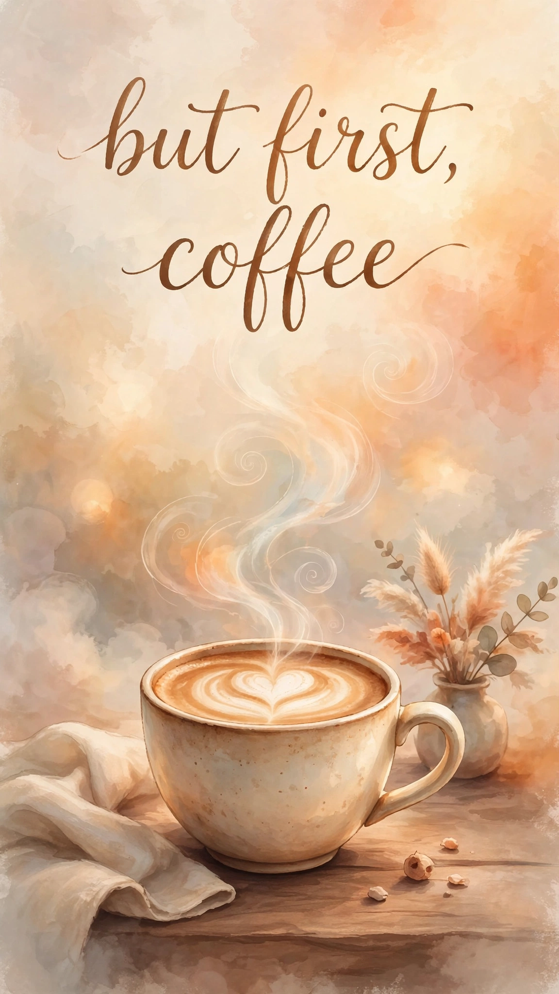 Wallpaper Aesthetic Coffee: Cozy & Warm Coffee Background Ideas for a Comforting Screen