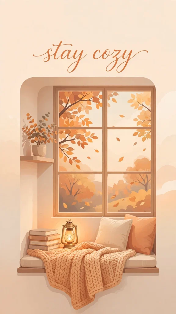 Wallpaper Aesthetic Cozy: Warm & Comforting Background Ideas for a Soft Screen 3 Cozy Aesthetic window wallpaper