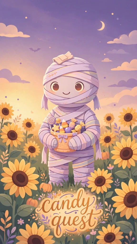 Halloween Aesthetic mummy wallpaper
