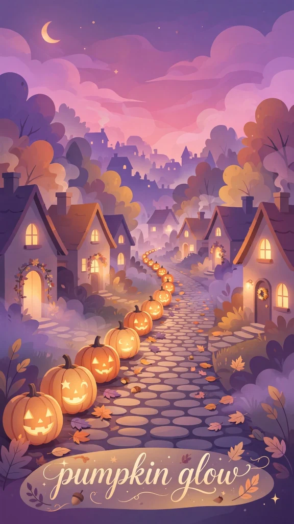 Halloween Aesthetic pumpkin wallpaper